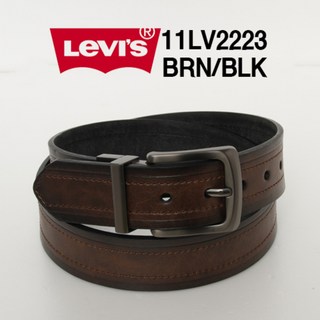 Levis 리바이스 벨트 2223 (브라운_블랙) 빅사이즈 44까지