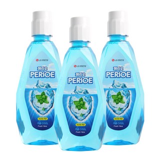 페리오 가글액 쿨링민트 760ml X 3개입 구강청결제, 3개
