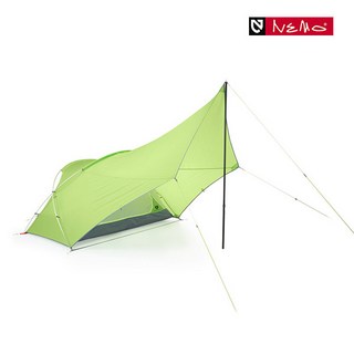 NEMOequipment 프론트 포치 텐트 앤 그늘막 이체형 텐트, 그린, 2인용
