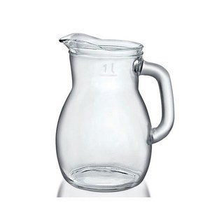 보르미올리 비스트로 유리 저그, 1리터, 1개 브리타글라스 보르미올리 비스트로 유리 저그, 1리터, 1개 브리타글라스
