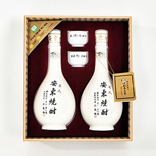 호리병 안동소주 선물세트, 400ml, 2개 대표 이미지 - 소주 추천