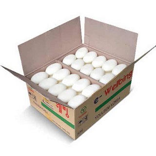 웰빙비누(120g) 업소용 목욕탕 여관 모텔 호텔 사우나 숙박업소, 80개, 120g
