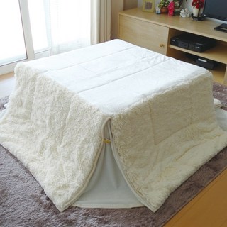 (주)지이라이프 장방형난방테이블 및 전용이불 (테이블 및 이불 별도구매), 이불ONLY필립스(IV)아이보리(180X220cm)