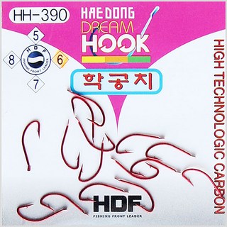 HDF 드림훅 학꽁치바늘-하이카본-모노낚시, 1개