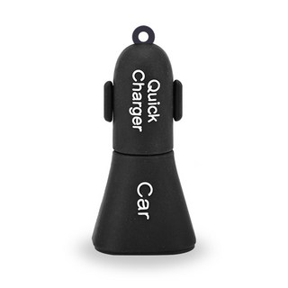 칼론 차량용 충전기 캐릭터 USB 메모리 블랙 128GB