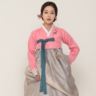 한복대여 우리빔 수려한 혼주한복 결혼식한복대여