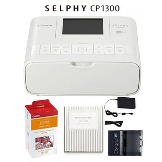 캐논, 1세트, CP1300 화이트 + 엽서크기108매