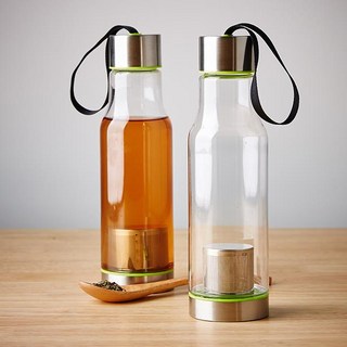 젖병소재 트라이탄(PCT) 녹차물병600ml 티보틀 녹차 거꾸로, 600ml, 1개