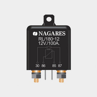 YBC 차량용 나가레스 12V 승용차용 보조배터리 릴레이, 1개