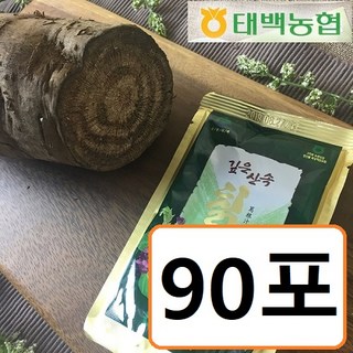 태백농협 생 칡즙 원액 100%, 90개, 120ml