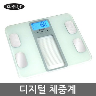 듀플렉스 가정용 체지방 체중계, DP-6601BFS, 1개