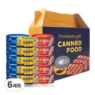 올따옴 사조 살코기참치 선물세트 C4호, 6세트