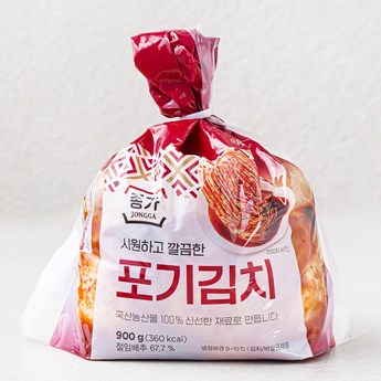 종가집김치태백 내돈내산-추천-상품