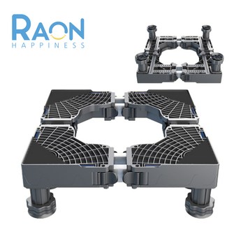 세탁기 받침대 스토퍼 드럼 통돌이 건조기 냉장고 층간소음 흔들림 진동 수평 높이조절 고정-추천-상품