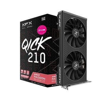 XFX 라데온 RX 6500 XT QICK 210 BLACK D6 4GB-추천-상품