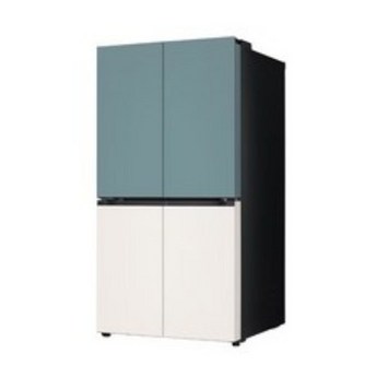 LG전자 디오스 4도어 870L 메탈 크림 화이트 / 크림 그레이（T873MHR111）-추천-상품