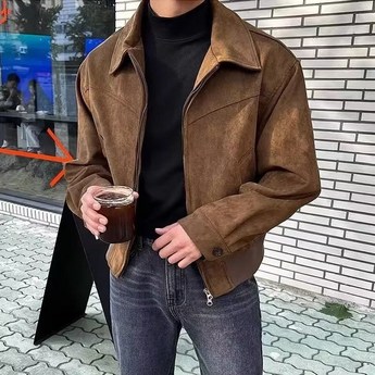 남자의 가을을 완성하는 스웨이드 자켓: 스타일 분석 & 추천 가이드 2 남자스웨이드자켓-추천-상품