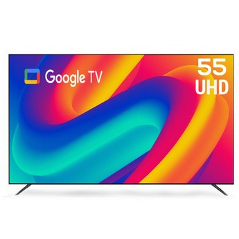 루컴즈전자 55인치 스마트 TV 안드로이드 1등급 4K UHD QLED 중소기업-추천-상품