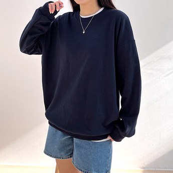 [시엔느] Poets Sweatshirt (Navy) S4FTS04D-추천-상품