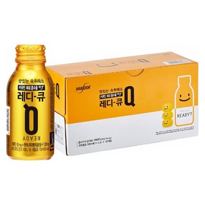 레디큐 맛있는숙취해소 드링크, 100ml, 10개