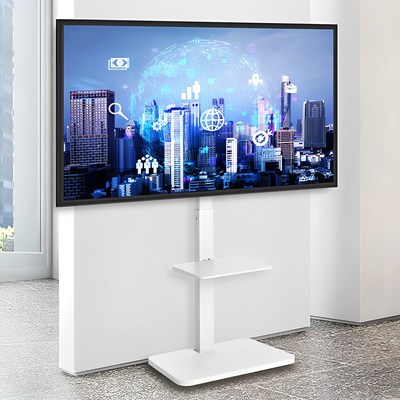 TV스탠드 37-75인치 티비거치대 삼성 LG 호환 대형 브라켓 KS-6 화이트_편안한 TV 시청을 위한 필수템