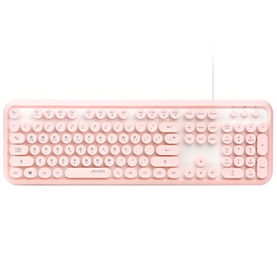 아이리버 BUBBLE 유선 키보드 IR-K10, Pink