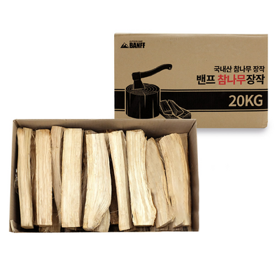 밴프 참나무 장작 CE242, 20kg, 1개 · TOP 7