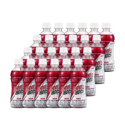 칼로바이 프로틴에이드 유청단백질 WPI 헬스보충제 음료 포도맛, 24개, 320ml