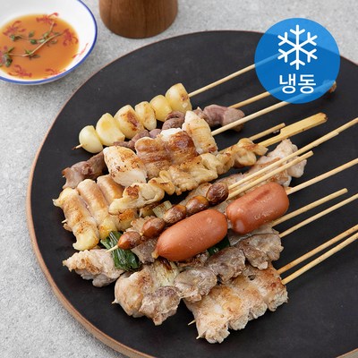 푸드장 프리미엄 모듬꼬치 (냉동), 800g, 1팩 · TOP 1