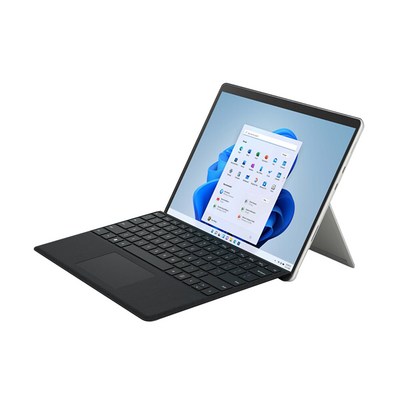 마이크로소프트 2022 Surface Pro8 플래티넘 2in1 13 + 타입커버, 플래티넘(노트북), 블랙(타입커버), 코어i5 11세대, 128GB, 8GB, WIN11 Home, 8PN-00014 · TOP 8