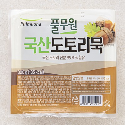  풀무원 국산 도토리묵, 300g, 1개 