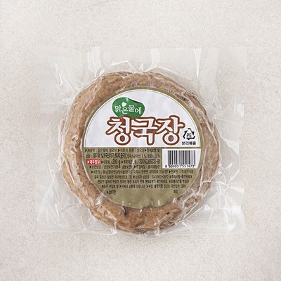  맑은물에 청국장, 200g, 1개 _집밥 맛 더 업그레이드