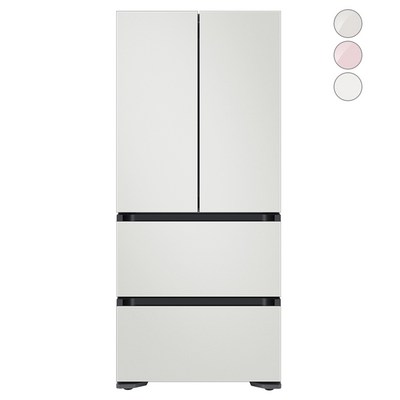 [색상선택형] 삼성전자 비스포크 프리스탠딩 김치냉장고 플러스 방문설치, RQ58A9441AP, 코타 화이트