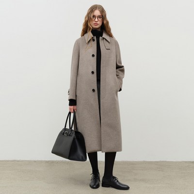 던스트 BELTED WOOL MAC COAT UDCO4D123