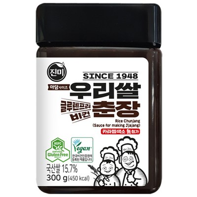 진미 우리쌀 춘장, 1개, 300g_원스텝춘장