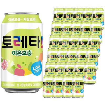토레타 이온음료, 340ml, 48개