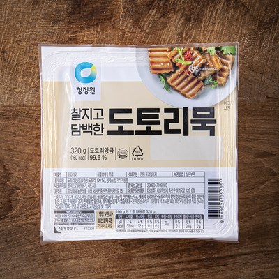  청정원 도토리묵, 320g, 1개 _탱글탱글한 식감이 일품