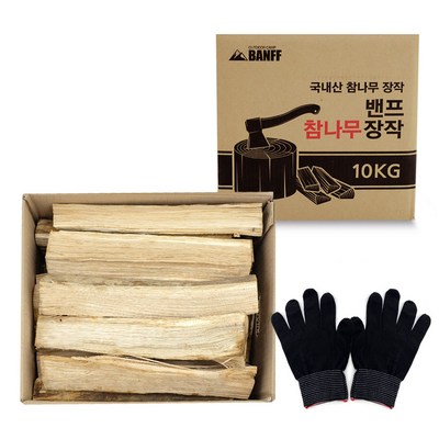 밴프 참나무 장작 CT026, 10kg, 1개 · TOP 4