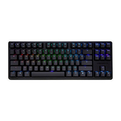  CHERRY 유선 기계식 키보드 적축, 텐키리스, 블랙, G80-3000S TKL RGB _최고의 타이핑 경험