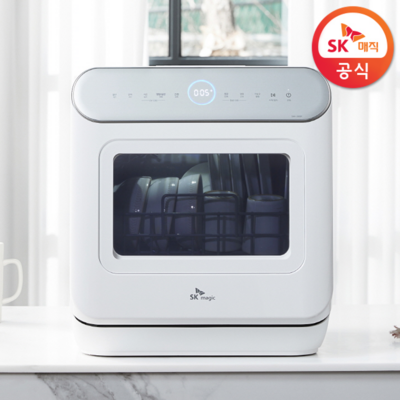 SK매직 무설치 식기세척기 DWA-2800P 자동문열림 열풍건조 UV살균, DWA2800P00WH · TOP 2