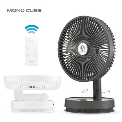 모노큐브 8인치 무선 회전 선풍기 TS-218DF45, 화이트 · TOP 1