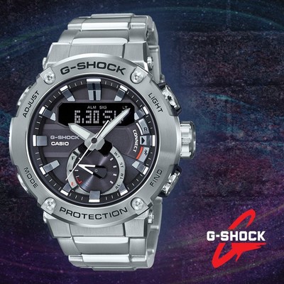 [G-SHOCK] 지샥 GST-B200D-1A 남성 지스틸 메탈 손목시계