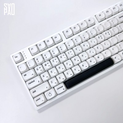 New 사과 키캡 PBT XDA 염료승화 영문/한글, MOA영어각인