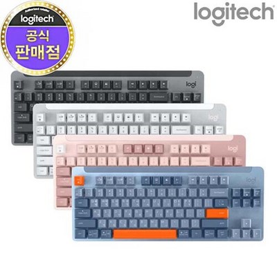 로지텍코리아 Signature K855 TKL 무선 블루투스 기계식 키보드(블랙 화이트 블루 핑크), 블랙