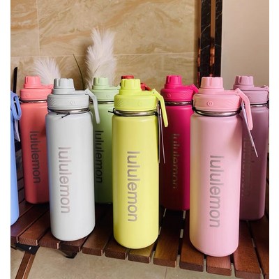 룰루레몬 텀블러 보온 보냉 텀블러 대용량텀블러 13color 710ml, 1개_룰루레몬