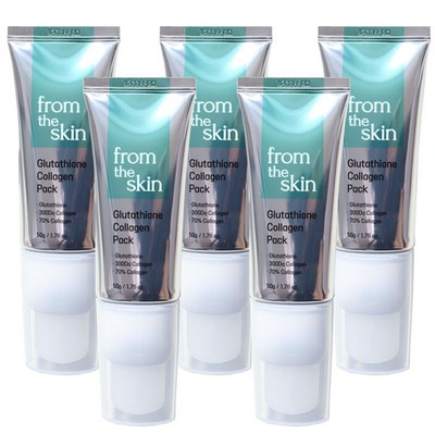 프롬더스킨 글루타치온 콜라겐 팩 50g, 5개, 1개입_피부를 촉촉하게 케어하는 프롬더스킨 글루타치온 콜라겐 팩