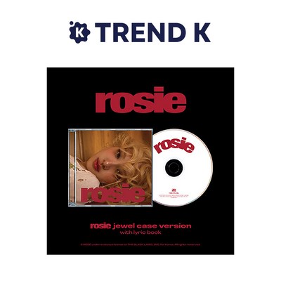 로제 앨범 first studio [rosie] 쥬얼 블랙핑크 ROSE 로이 Jewel Ver. (미개봉)_퀸 로제의 귀환