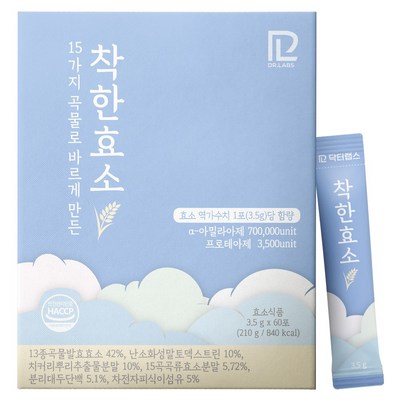 닥터랩스 착한효소 3.5g x 60포, 210g, 1개_