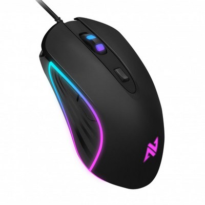 앱코 NCORE M30 RGB 스펙트럼 게이밍 마우스 블랙, 1개