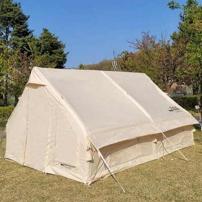 [당일발송A/S가능] 도그독 면 에어텐트 패밀리 7~8인용 (85만원상당 추가증정), 모던베이지 · TOP 6